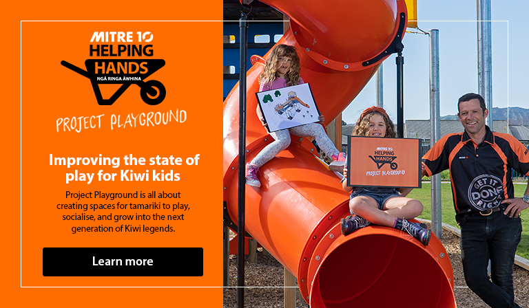 Project Playground. Improving the state of play for Kiwi kids. Project Playground is all about creating spaces for tamariki to play, socialise, and grow into the next generation of Kiwi legends. 